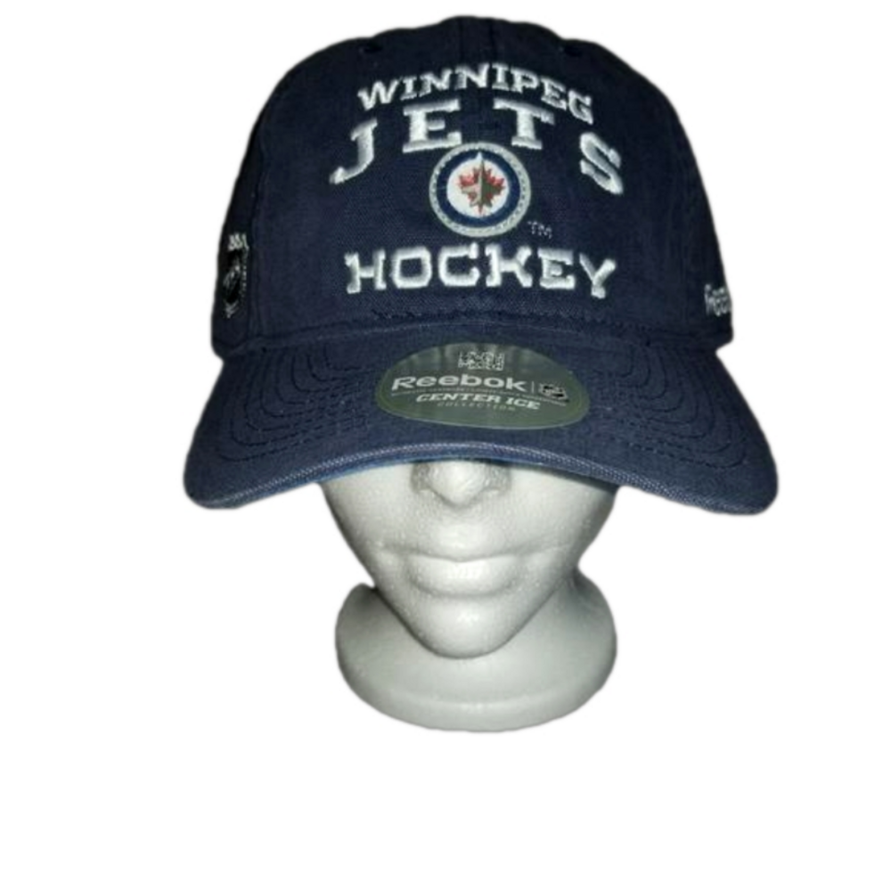Reebok Centre Ice Winnipeg Jets NHL Adjustable Cap Adult Sizing